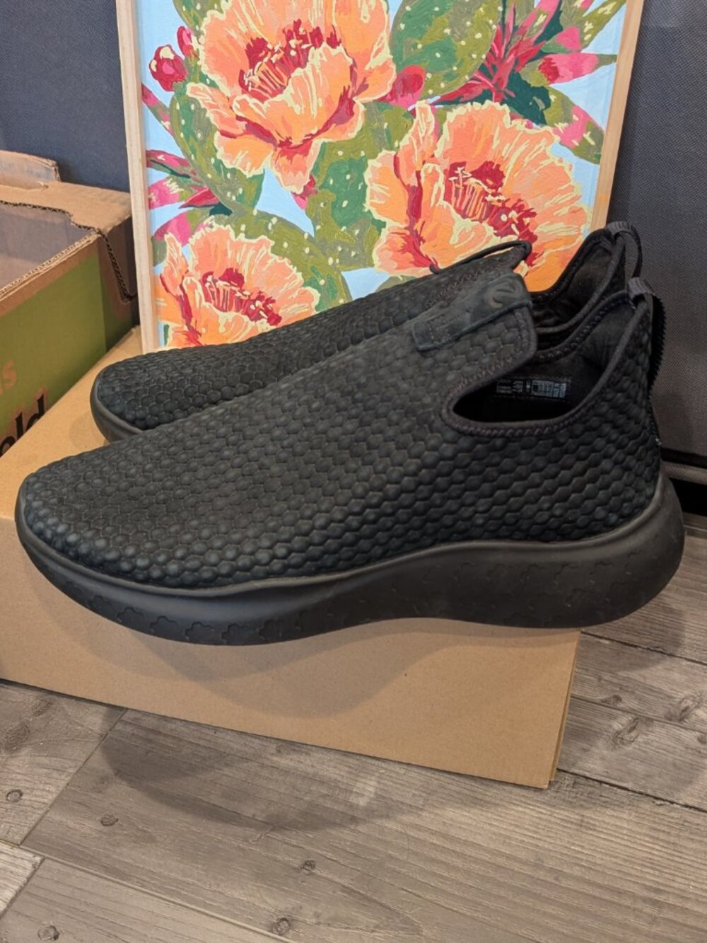ECCO Therap Slip-On Sneakers Black Sz 13–13.5 / EU 47